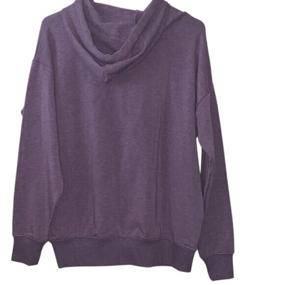Buffalo David Bitton Womens Purple Hoodie XS Viscose & Cotton Blend - Picture 5 of 9